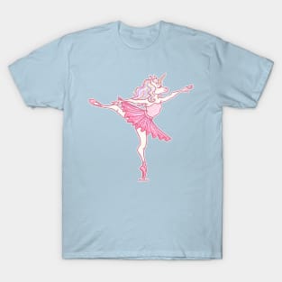 Ballerina Unicorn T-Shirt